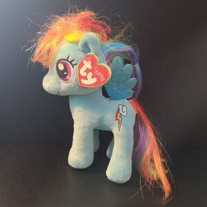 My Little Pony  Rainbow Dash The Beanie Baby Collection Sparkle Plush